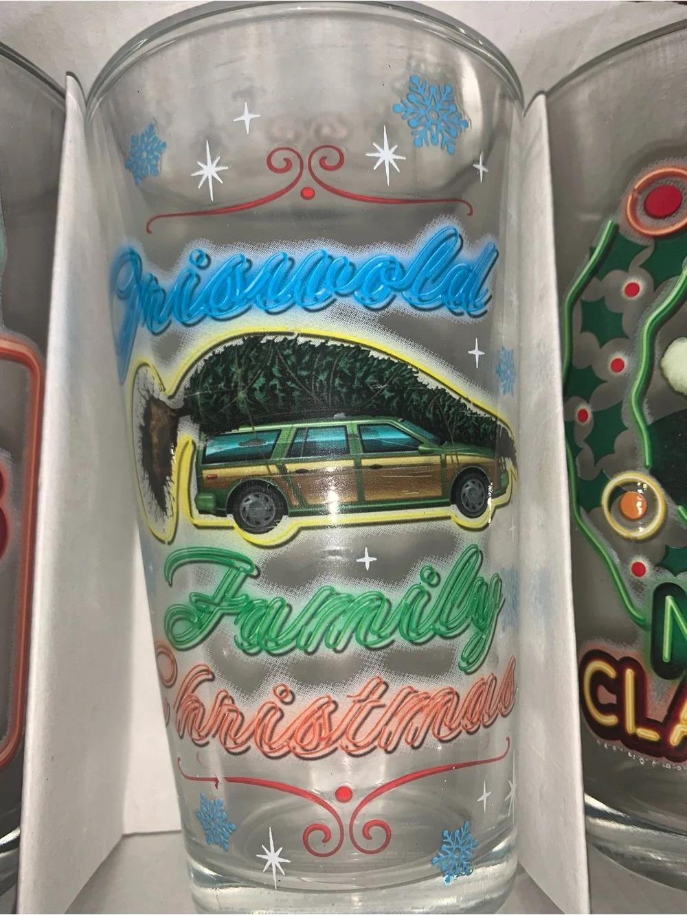 National Lampoon’s Christmas Vacation Drinking Glasses